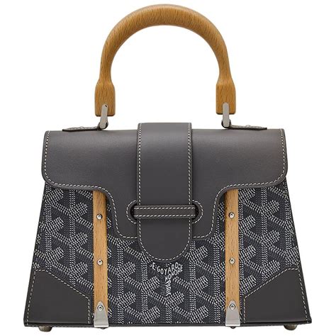 small grey goyard bag|goyard saigon mini price 2022.